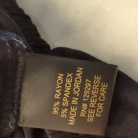 IMAN black tassel ruffle neck blouse 3/4 sleeved w/ elastic cuffs and hem small - Picture 9 of 13